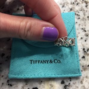Tiffany & Co ring size 6. Like new condition!